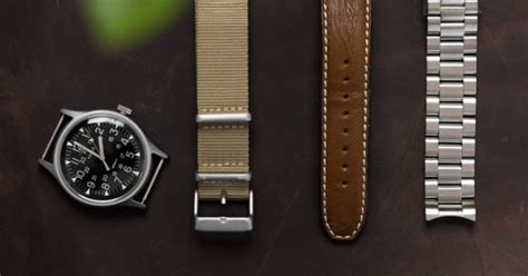 best watch straps that don't smell|best vintage watch straps.